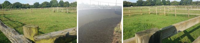 Paddocks and Horse Walker